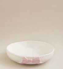 Set Of 4 Pink Ribbon Bow
