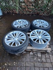 4 X  19inch VW Alloys  good condition  (3 with tyres) 245/40ZR19 (98Y)