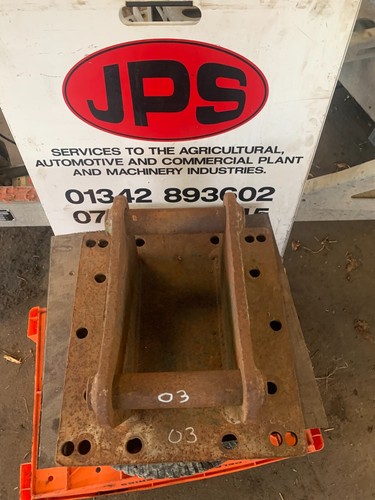 Excavator breaker attachment - excavator,