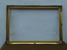 Vintage 1990s Gold coloured Swept Picture Frame ---Fits Picture 30 x 20 inches