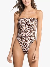 Maaji Cheetah Nunik Swimsuit, Brown/Multi Small