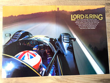 RADICAL NURBURGRING LAP RECORD RUN - FRAMEABLE ART ORIGINAL CAR ROAD TEST REVIEW