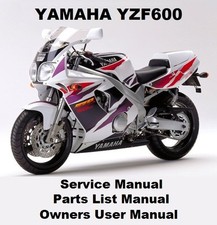Yamaha fzr600r owners workshop - fzr600r,