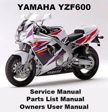 YAMAHA FZR600R Owners Workshop