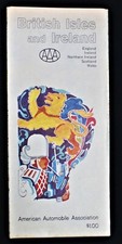 AAA HIGHWAY ROAD MAP OF