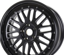 4 New 19'' 5x112 Style Bbs Lm Black Satin Audi/VW/Seat/New BMW Rims