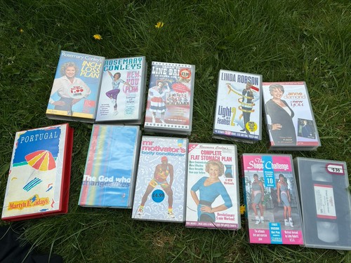 Vhs video tapes job - video,