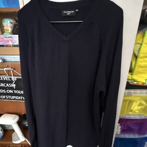Glenmuir men black neck - glenmuir, men’s