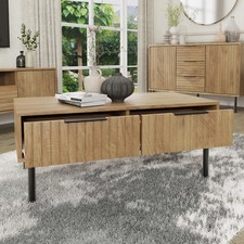 Nervata Coffee Table Oak