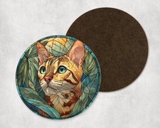 Cute Bengal Cat Kitten Stained