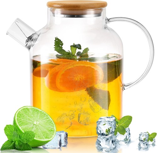 Heat resistant glass teapot - heat,