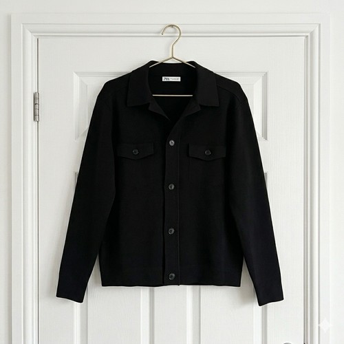 Zara man black knit - zara,