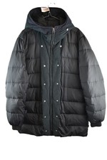ACNE STUDIOS Black Padded Coat size 48 Mens Puffer Hooded Casual Outdoors
