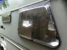 Caravan window,AbiGlobetrotter XL,seal,hinge,support arms,catches.67 x 62.5cm