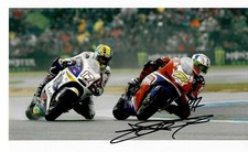 James Ellison (UK)  #77 signed 8"x10" 2012 Aprilia Moto GP photo 