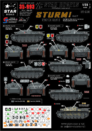 Star decals 993 sturm - star, #7
