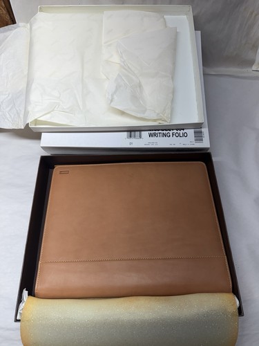 Hartmann leather writing folio - leather,