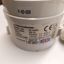 Tacima UK to USA  Stepdown Voltage Converter Transformer 