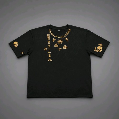 Hand painted bleach viking - hand,