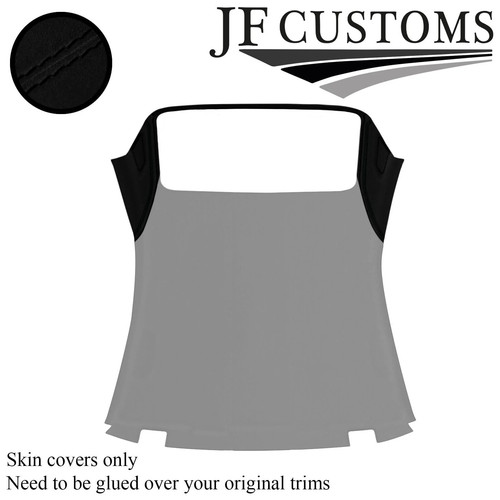 Black stitch suede c - stitch, 2x