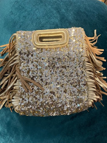 Maje mini gold - maje, sequin