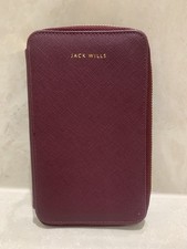 Jack Wills Purple Saffiano