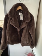 Chocolate Brown Faux Fur Short