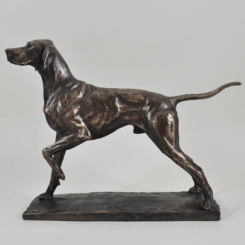 Pointer dog bronze effect - bronze,