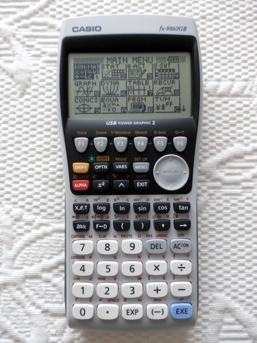 Casio 9860gii - casio, fx-9860gii