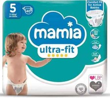 Mamia size 5-40pcs Nappies