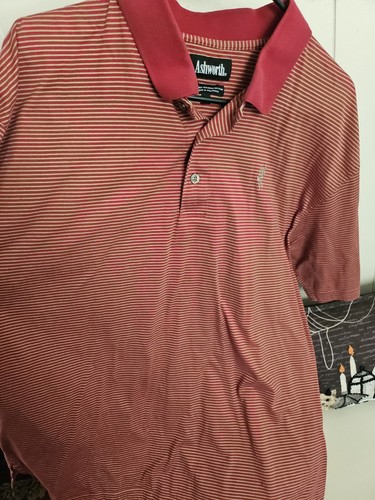 Mens red tan ashworth - mens, xl