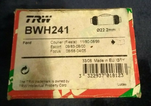 Trw bwh241 wheel brake - trw,