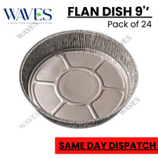 9 inch Foil Flan Cases Plates