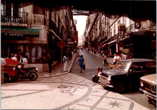 1980s european city street - 1980s,