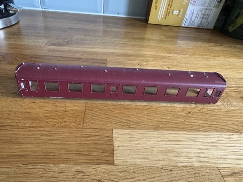 Replica railways coach - 1/76,