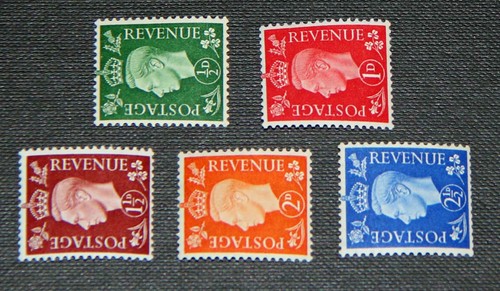 Kgvi 1937 definitives - gb,