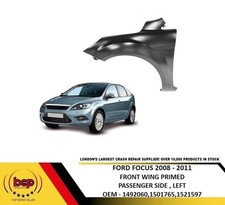 FORD FOCUS 2008 - 2011  FRONT WING PASSENGER SIDE LEFT  NEW PRIMED 