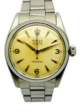 Vintage Rolex Oyster Speedking Precision 30mm 1955 Stainless Steel Ref.6420/6421