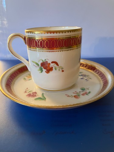 Antique floral coffee can - coffee,