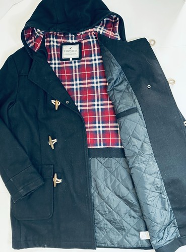Men howick wool duffle coat - howick,