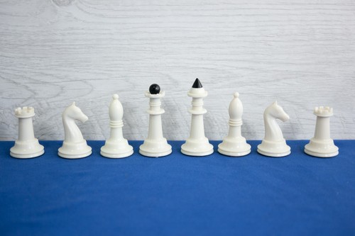 Classic soviet carbolit chess