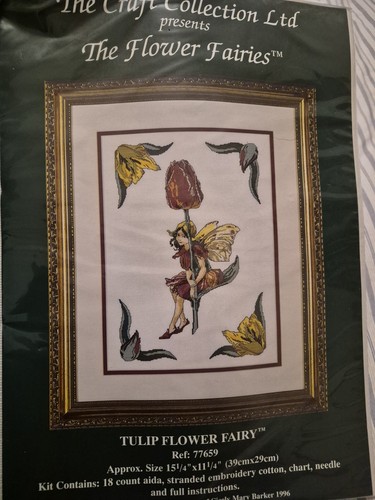 Counted cross stitch kit tulip - counted,