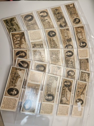 Vintage typhoo tea - cards, homes