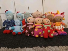 Bundle 10 In The Night Garden Plush soft toy Upsy Daisy Iggle Piggle Makka Pakka