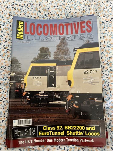 Modern locomotive illustrated - modern,