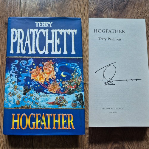 Signed terry pratchett - signed,