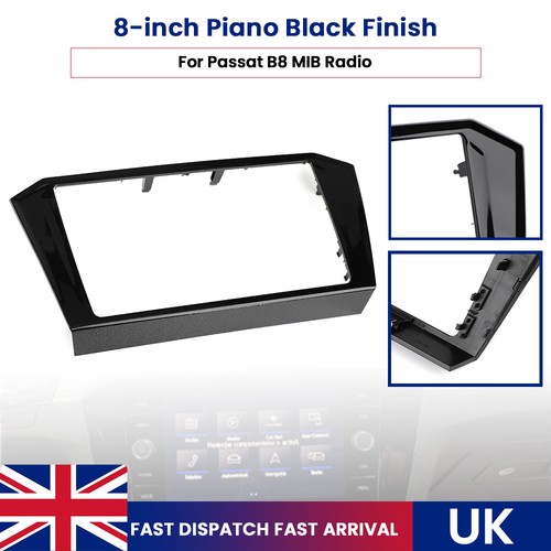 Black autoradio navigation - 8",