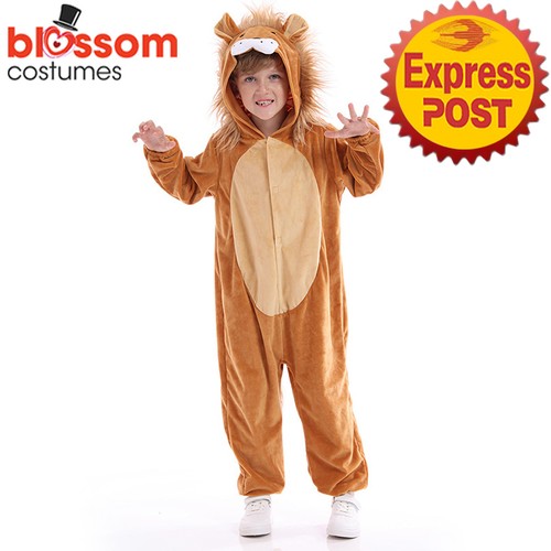 N1566 lion king costume boys - king,