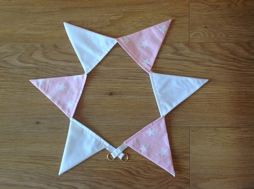 Bunting curtain fabric nursery - fabric,
