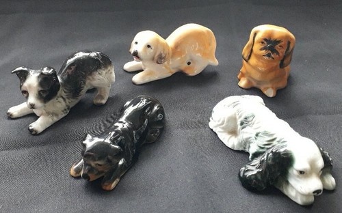 Ceramic dog figurines b13 - dog,